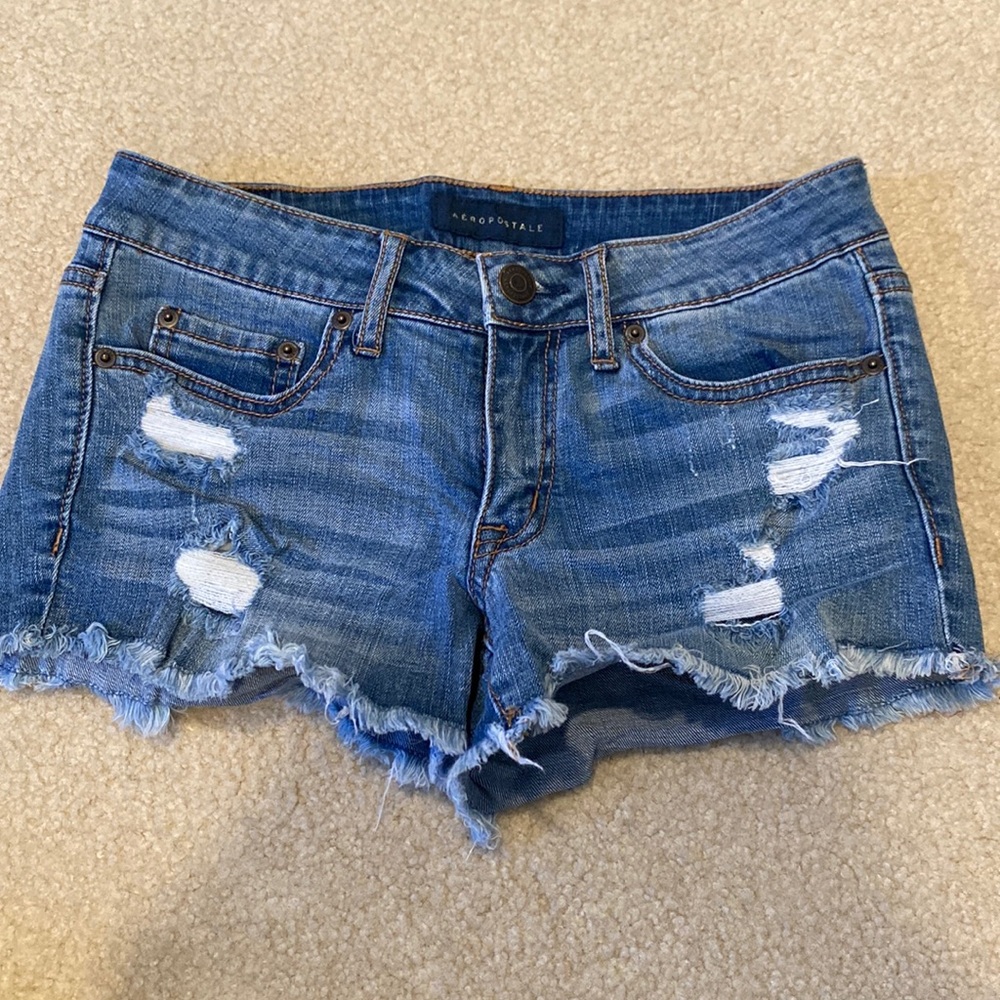 Womens Aeropostale jean shorts